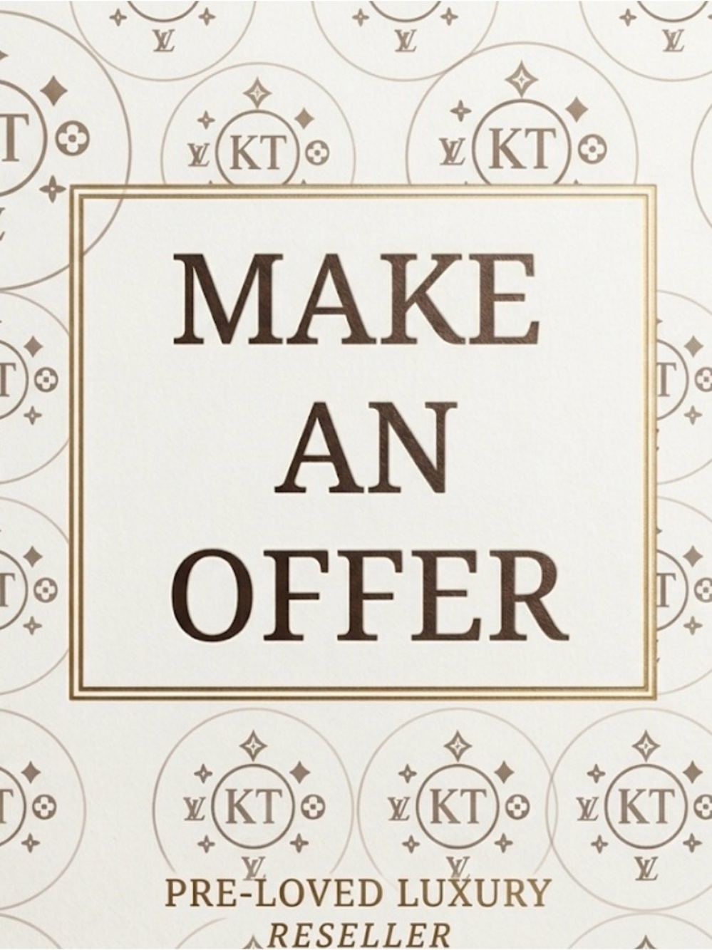 Make Me An Offer or Bundle for Savings
